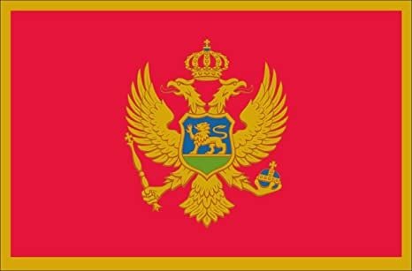 bandera montenegro