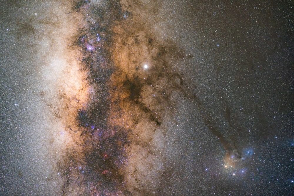 via lactea nebulosas galaxias agujeros negros