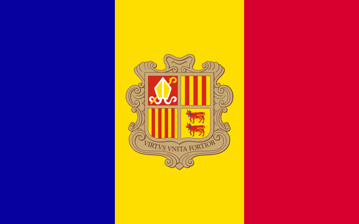 Bandera Andorra
